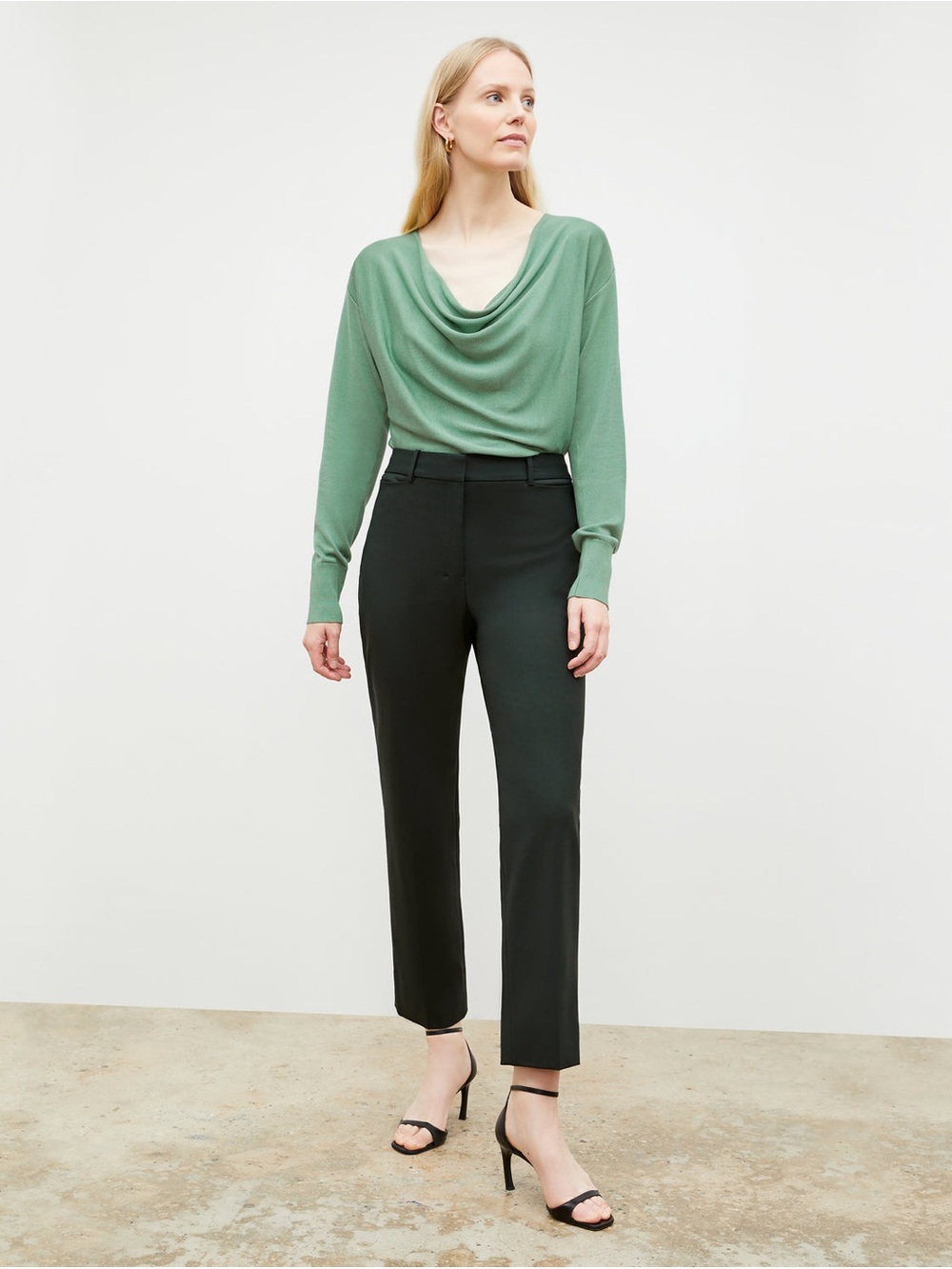 M.M.LAFLEUR The Monica Top - Silk Jersey NWT , sz : XL